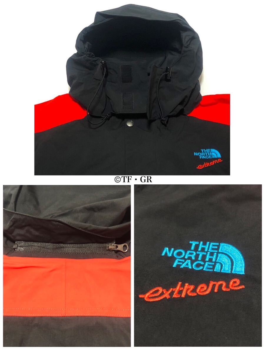 THE NORTH FACE ノースフェイス 90 EXTREME RAIN JACKET マウンテンパーカー 登山 キャンプ タウンユース Lサイズ 海外限定_画像7