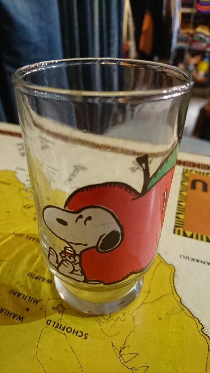 ヤフオク 50s Vintage Snoopy Glass ヴィンテージ スヌー