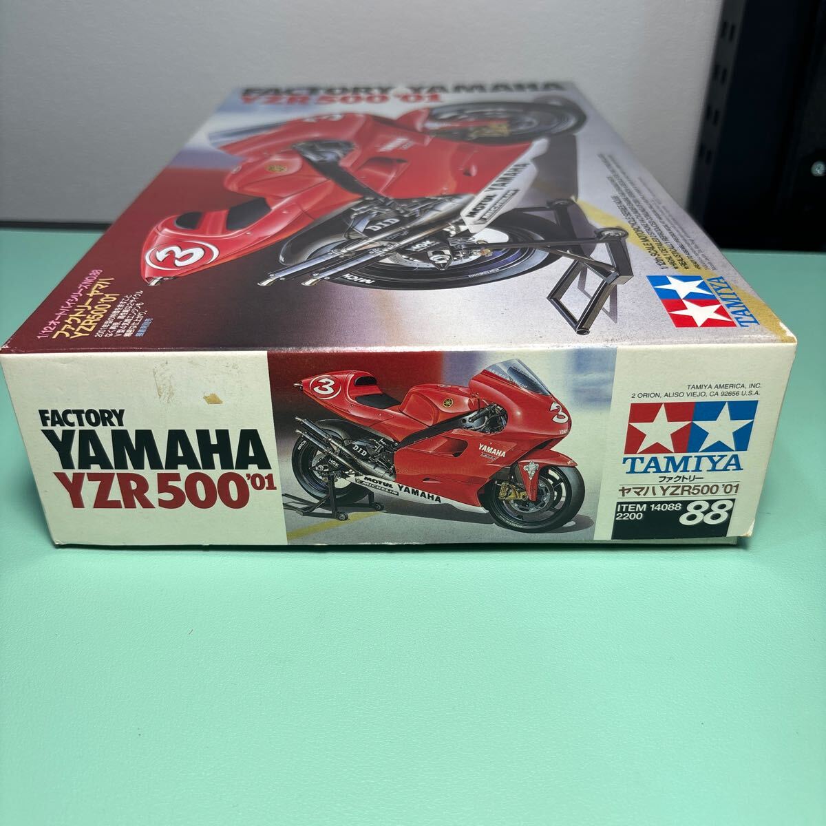 タミヤ TAMIYA ファクトリー ヤマハ YZR500 01 （1/12スケール オートバイ No.88 14088）_画像5