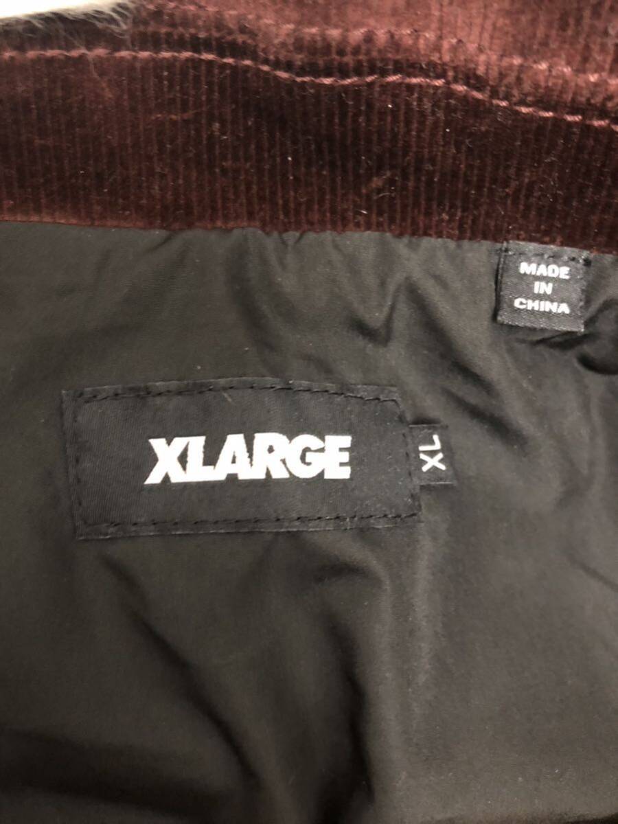 ⑯ X-LARGE エクストララージ ジャケット XL BLK ブラック コットン 101233021014_画像3