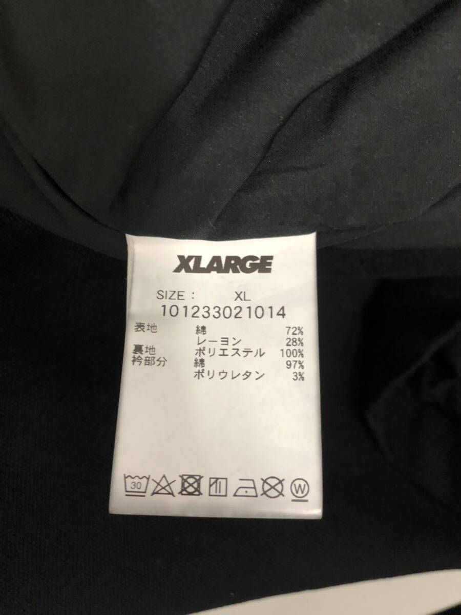 ⑯ X-LARGE エクストララージ ジャケット XL BLK ブラック コットン 101233021014_画像4