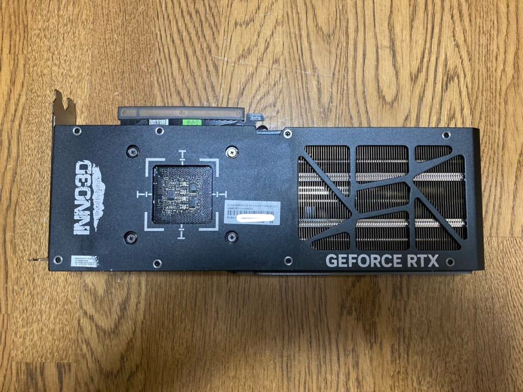 「最終値下げ」 エルザ ELSA グラフィックスボード GeForce RTX 4070 Ti ERAZOR 2スロットGD4070T-12GEREZ 保証 2025年３月末までの画像3