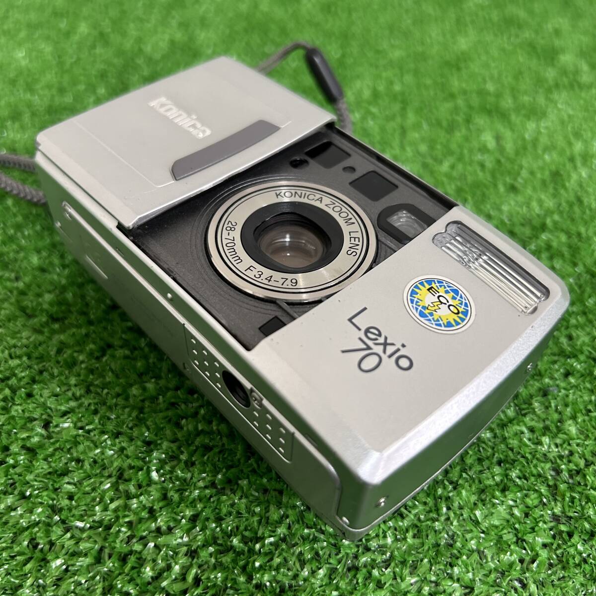 konica コニカ Lexio 70 コンパクトフィルムカメラ 中古 現状品_画像8