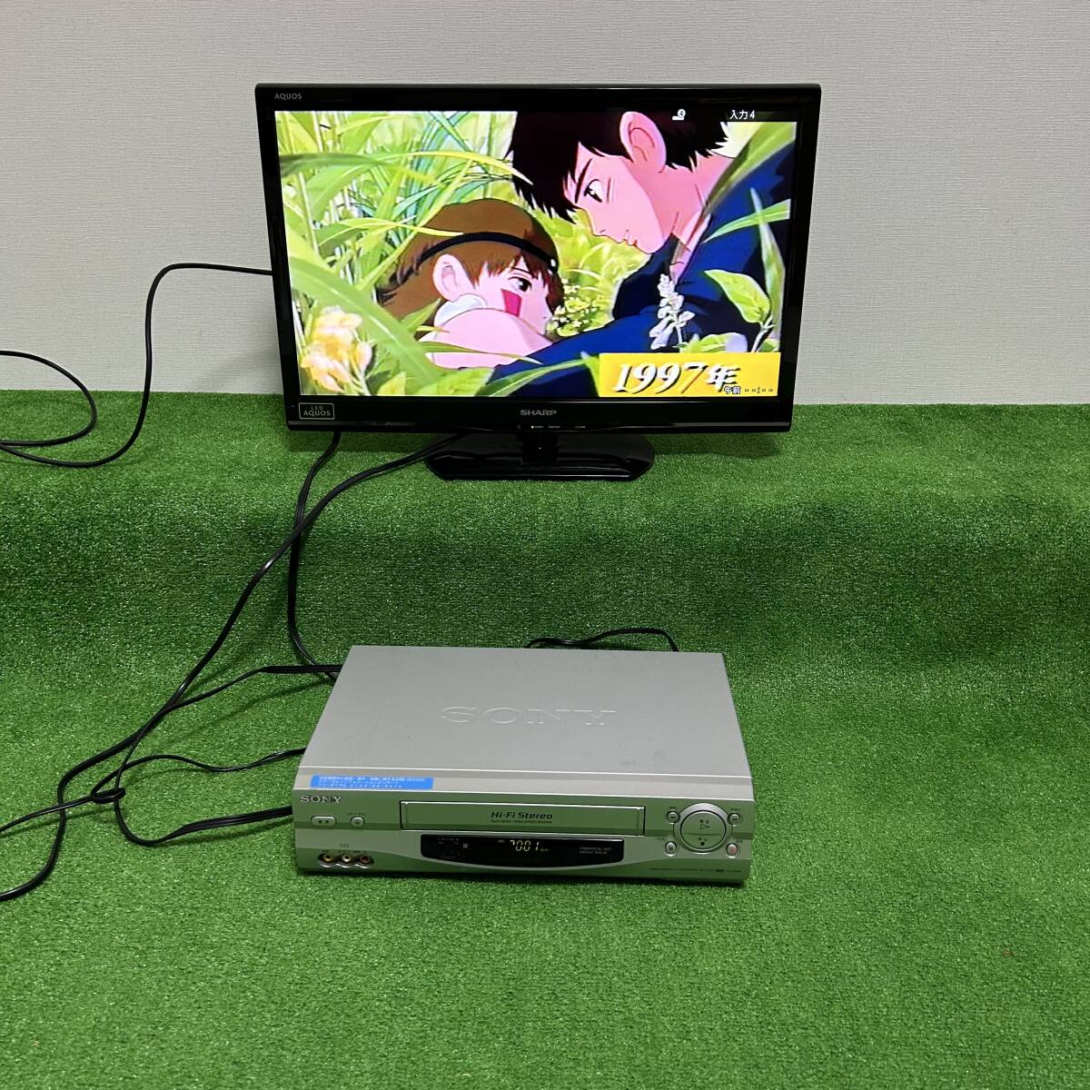 SONY ソニー SLV-NX1 VHSビデオデッキ VHS ビデオ 中古 再生動作確認済みの画像1