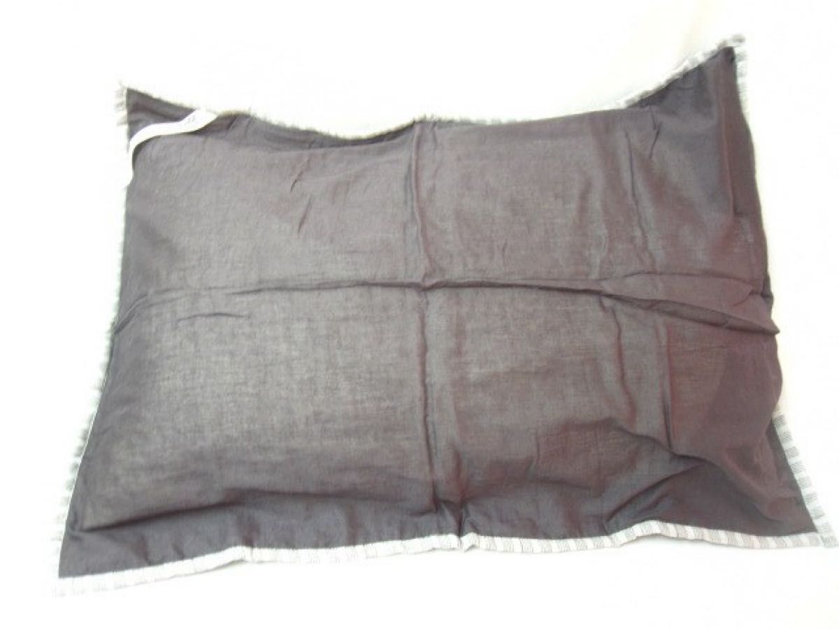 新品  ≒50ｘ66cm　枕カバー 2枚組 2枚セット ニューヨーク JAY ST. BLOCK製 グレー 100%コットン