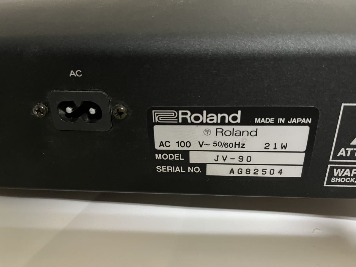 Roland ローランド JV-90シンセサイザー 中古現状品_画像7