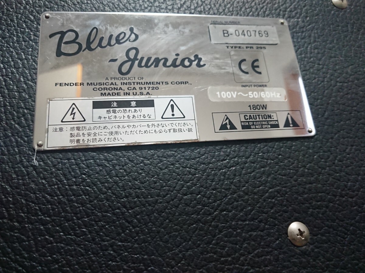 ☆USA製 Fender Blues Junior ☆の画像3