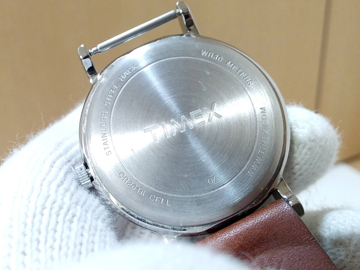 【 稼働中 】 TIMEX INDIGLO Weekender T2P495 Quartz Wrist Watch タイメックス インディグロ クオーツ 腕時計の画像7