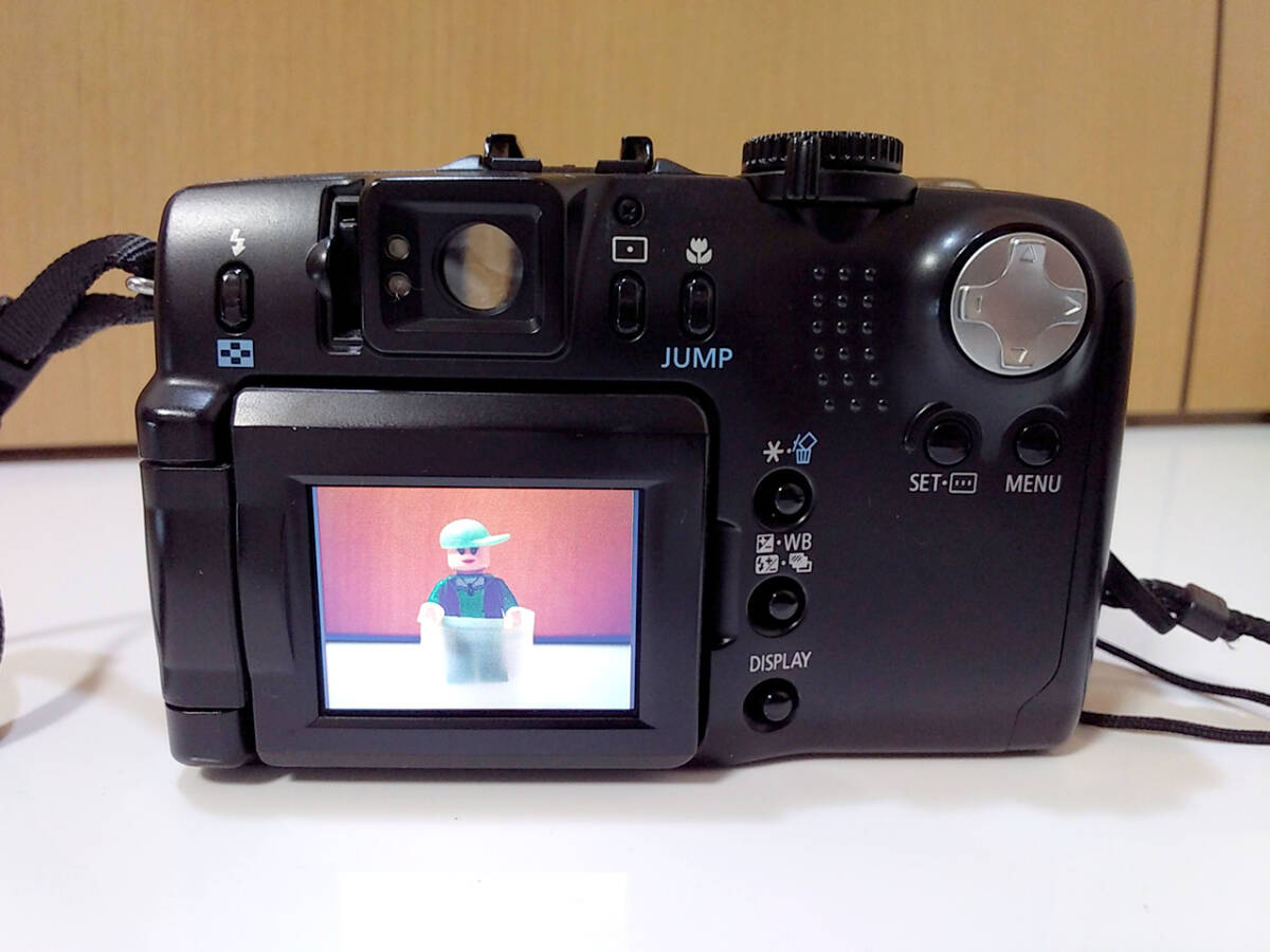 【 動作品 】 CANON PowerShot G2 Black Body Digital Camera キヤノン パワーショット ブラック デジタルカメラの画像6