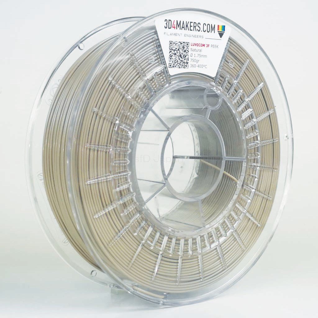 3Dプリンター用MATERIAL 3D4MAKERS社製 LUVOCOM 3F PEEK 9581 NT FILAMENT 2.85mm 1000g_画像1