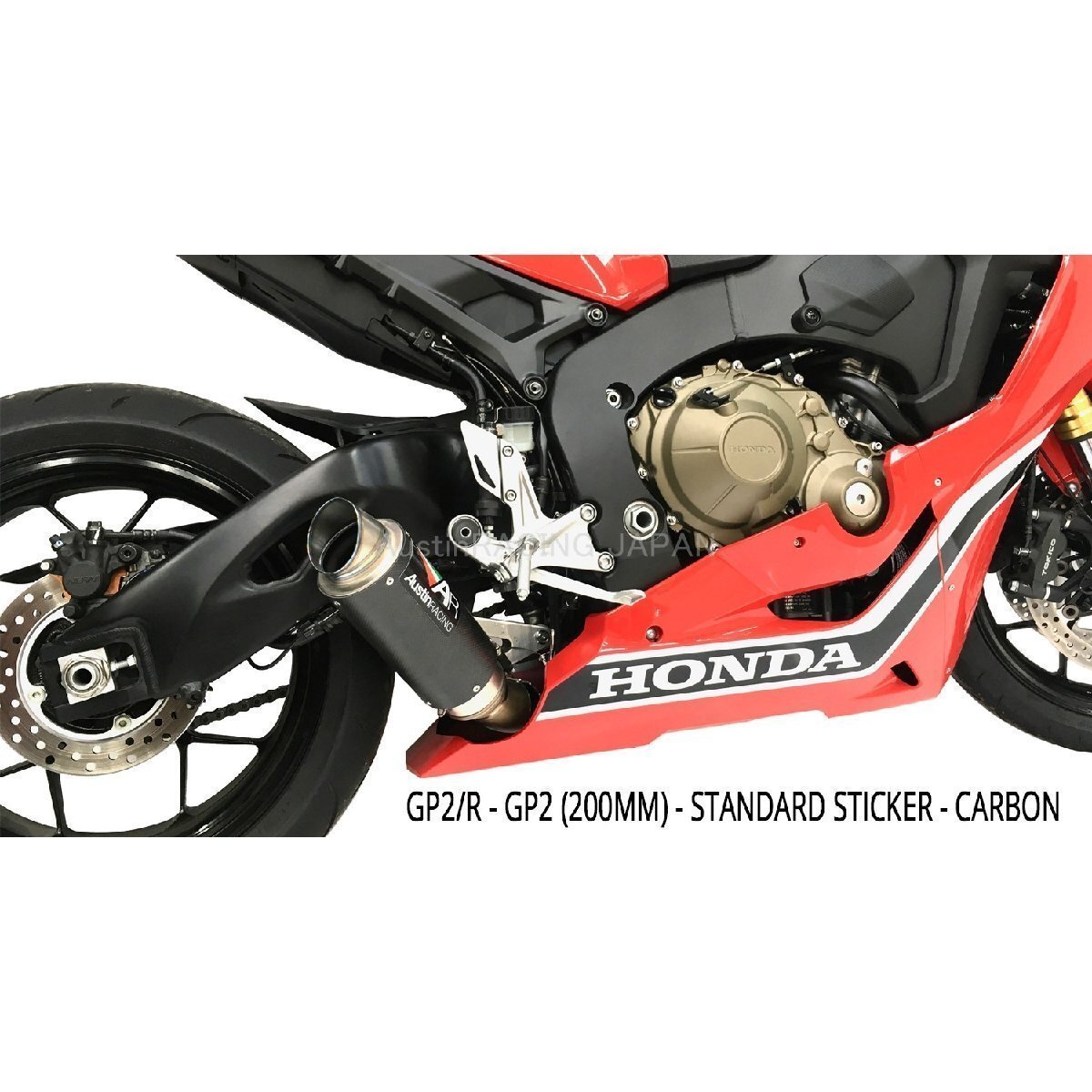 HONDA CBR 1000RR 2008～2022 AUSTINRACING DE-CAT エキゾーストマフラー オースティンレーシング オースチンレーシング_画像1