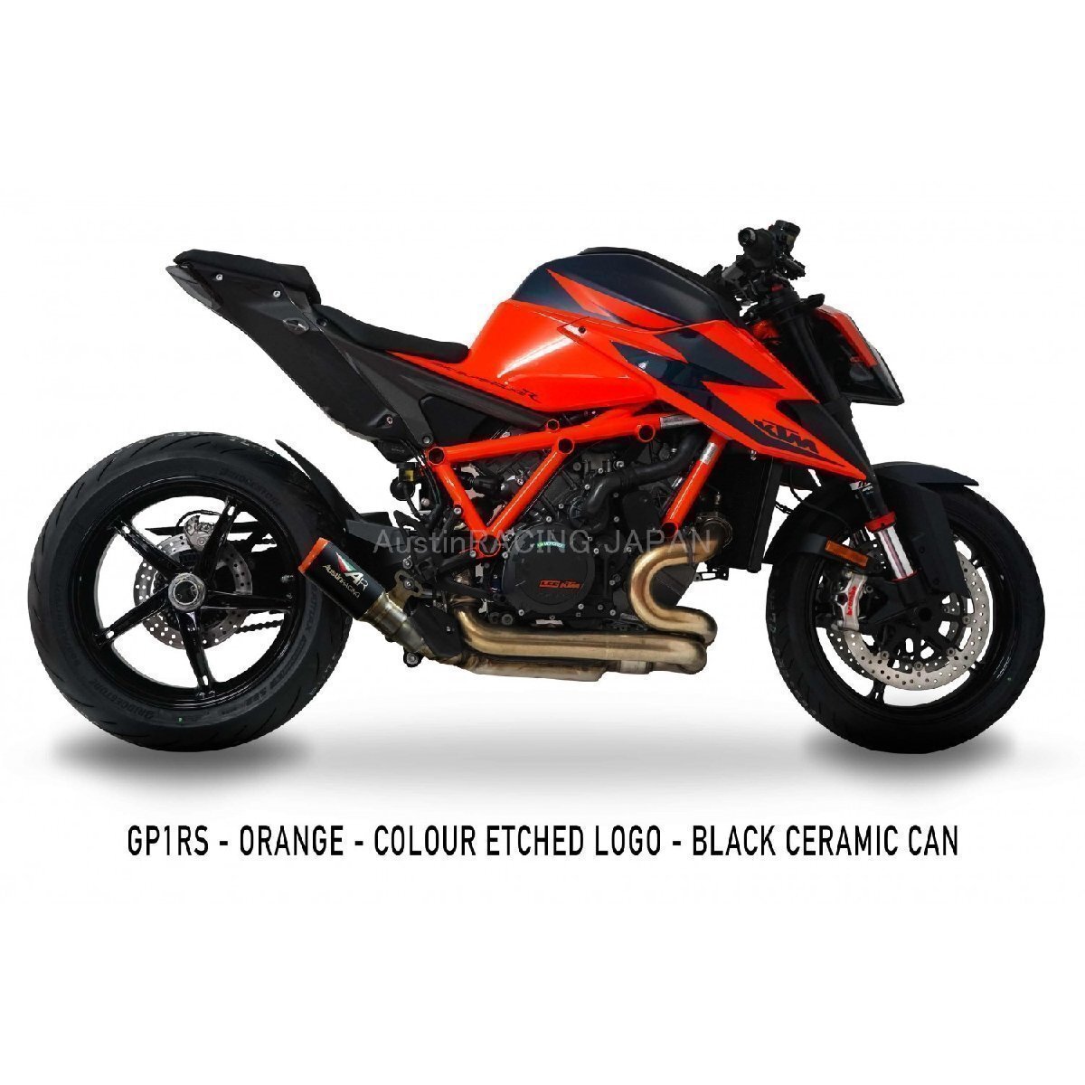 KTM SUPERDUKE 1290 R ,RR , EVO 2020～2023 AUSTINRACING スリップオンマフラー オースティンレーシング_画像1