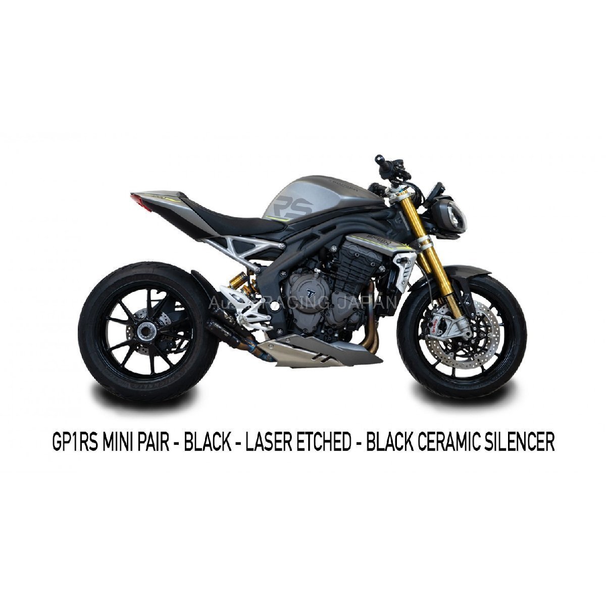 TRIUMPH SPEED TRIPLE 1200 2021～2023 AUSTINRACING スリップオンマフラー オースティンレーシング_画像1