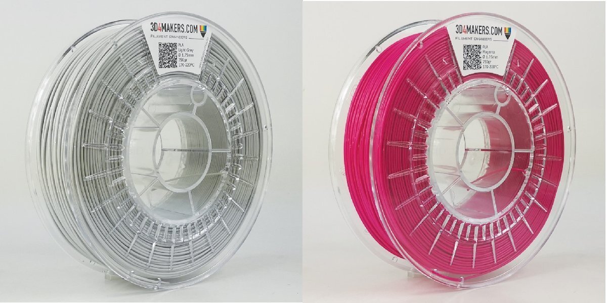 3Dプリンター用MATERIAL 3D4MAKERS社製 PLA FILAMENT 1.75mm 2300g_画像2