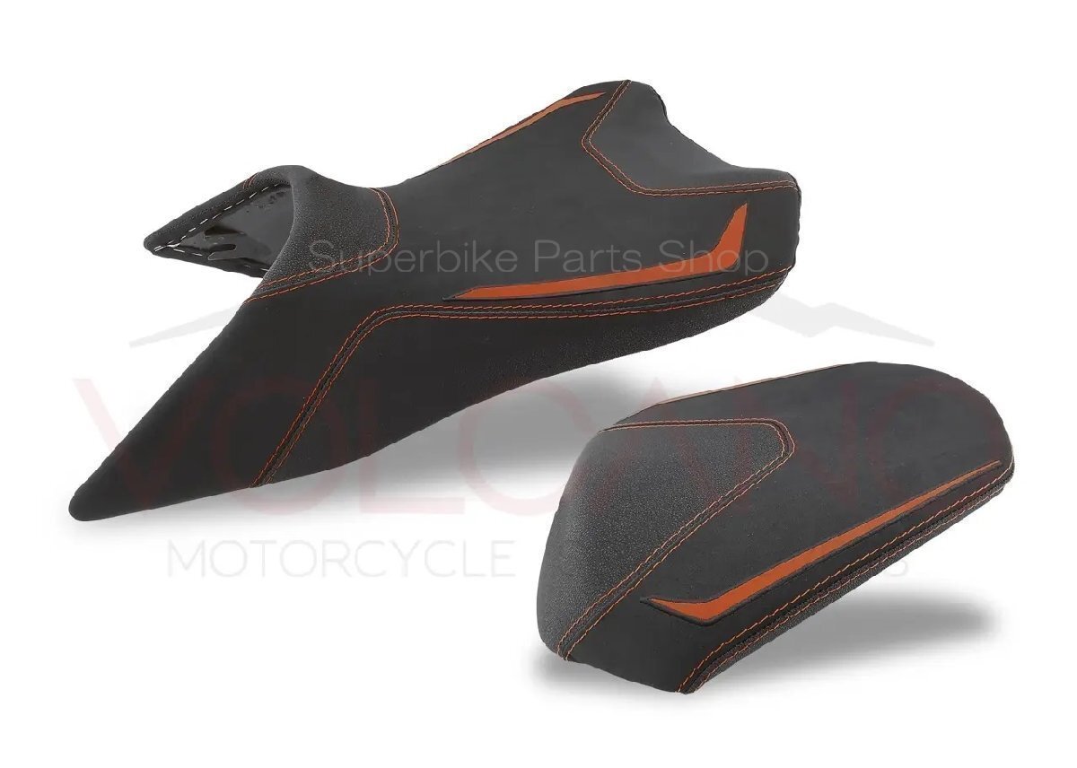 KTM 1290 SUPER DUKE GT 2019～2022用 VOLCANO イタリア製 革素材 シートカバー SEAT COVER_画像1