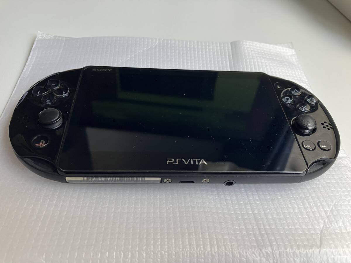 PlayStation PS Vita Wi-Fiモデル ブラック PCH-2000ZA11 ＋ メモリーカード16GB付き_画像2