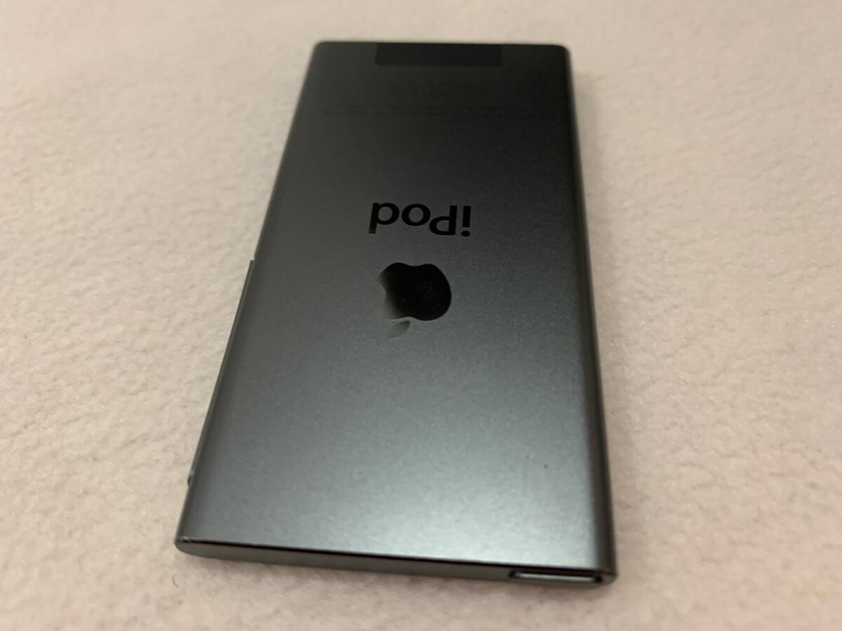 【美品】Apple iPod nano 第7世代 16GB スペースグレーの画像7