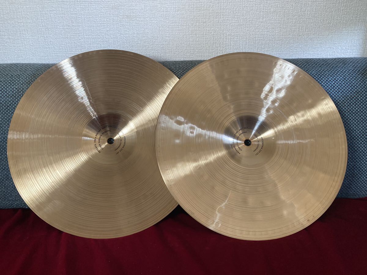 Paiste Sound Formula Medium Heavy Hi-Hats 14インチ ハイハット ペア【1996年製】の画像2