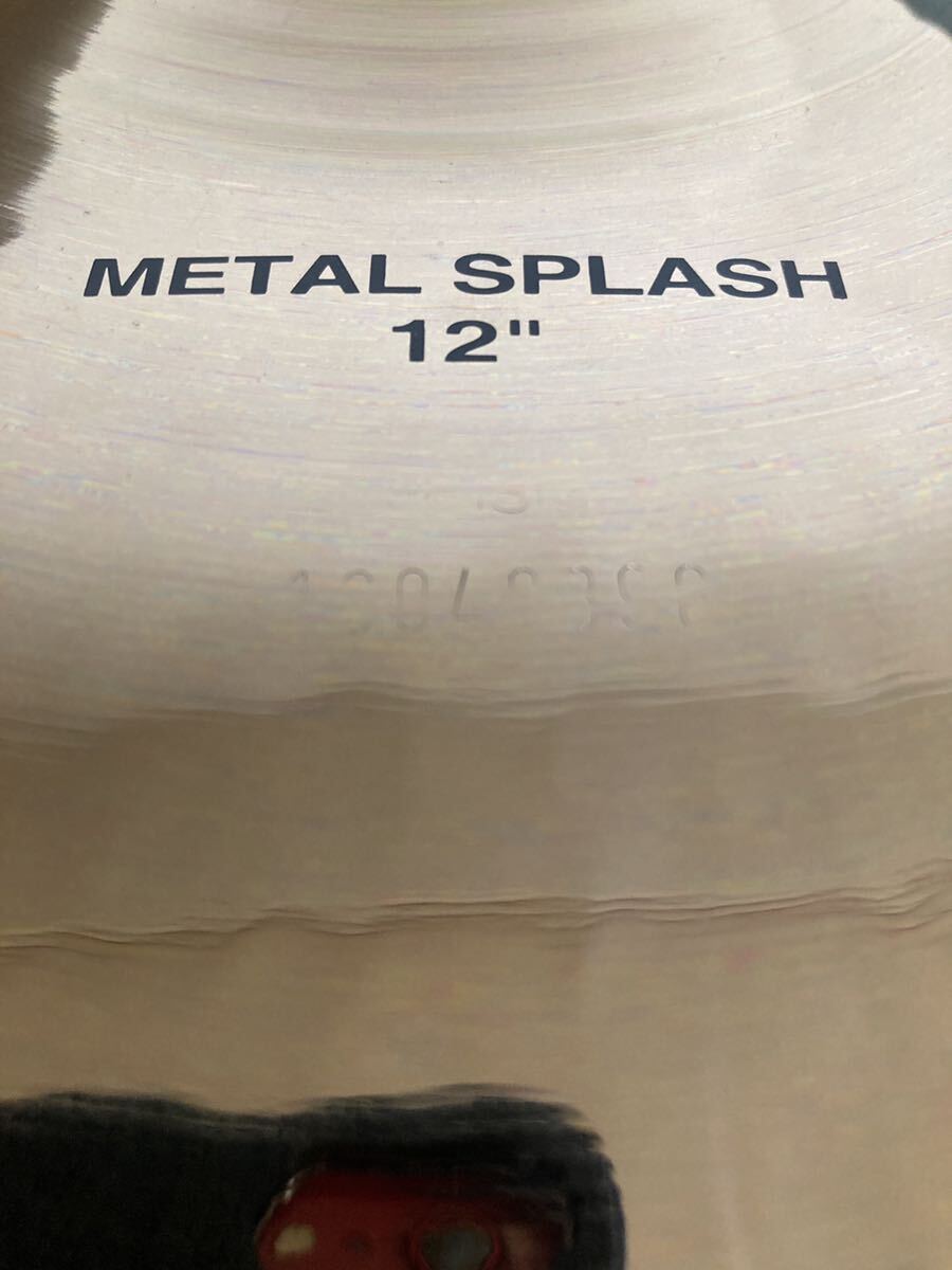 Paiste Twenty Custom Collection Metal Splash 12インチ 530g パイステ スプラッシュ 廃盤品の画像5