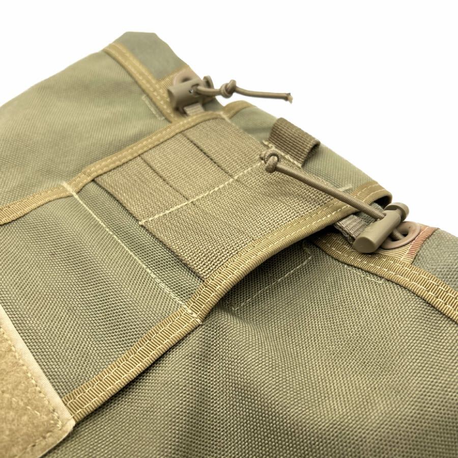 送料無料 MAXPEDITION マックスペディション Mega Rollypoly Folding Dump Pouch ローリーポーリー フォールディング ダンプポーチ カーキの画像8