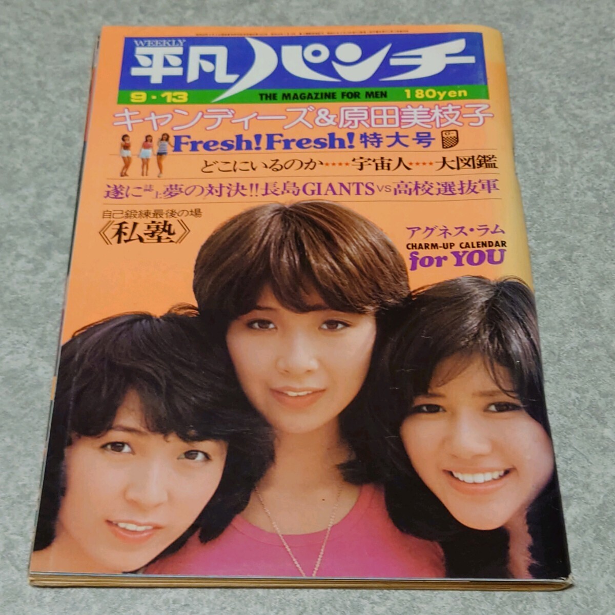 ◯【雑誌】週刊平凡パンチ 1976年9月13日号 キャンディーズ,アグネス・ラム,泉じゅん,マーシー,原田美枝子,瀬川順子 他 - その他 ◯【雑誌】週刊平凡パンチ 1976年9月13日号 キャンディーズ,アグネス・ラム,泉じゅん,マーシー,原田美枝子,瀬川順子 他 - その他