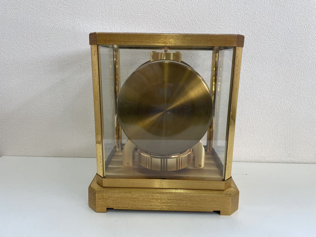 【S0402】ジャガー・ルクルト JAEGER LE COULTRE 空気時計 置き時計 置時計 アトモス ATOMS ゴールド アンティーク ヴィンテージ 永久時計の画像2