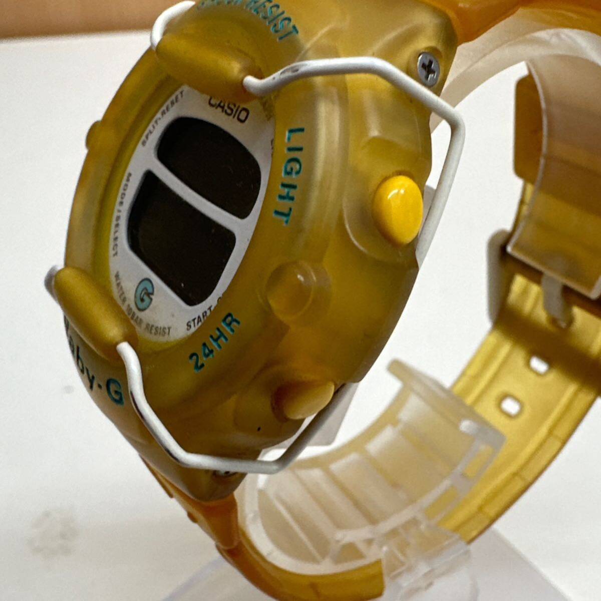 【TM0403】CASIO カシオ Baby-G BG-200 デジタル 腕時計 メンズ レディース ファッション小物 服飾小物 レトロ アンティーク コレクションの画像3