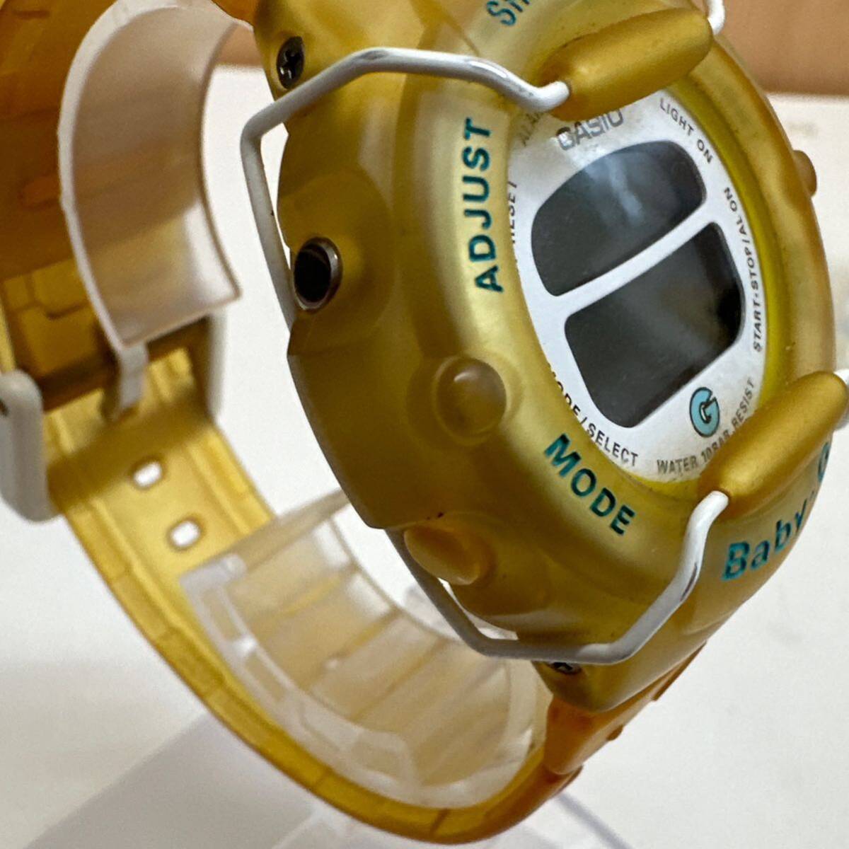 【TM0403】CASIO カシオ Baby-G BG-200 デジタル 腕時計 メンズ レディース ファッション小物 服飾小物 レトロ アンティーク コレクションの画像4