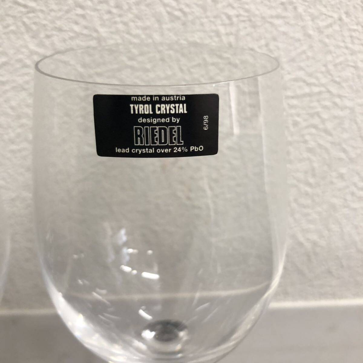 【K0404】RIEDEL シャンパングラス ワイングラス ペア 2点セット リーデル グラス ワイン シャンパン アルコール お酒 赤ワイン 白ワイン _画像4