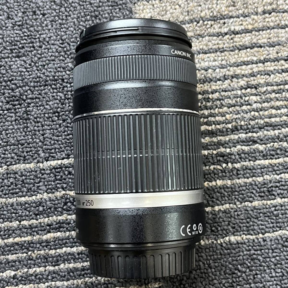 【TS0402】Canon キャノン EF-S LENS 55-250mm 1:4-5.6 58mmφ カメラレンズ 動作未確認の画像5
