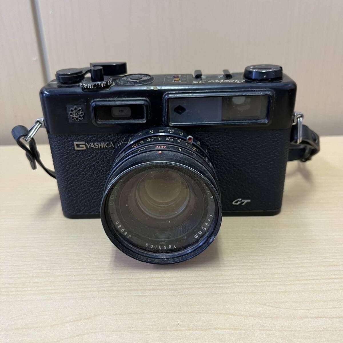 【TS0421】YASHICA ヤシカ GT Electro 35 エレクトロニック フィルムカメラ 1:1.7 f＝45mm ジャンク 動作未確認の画像1