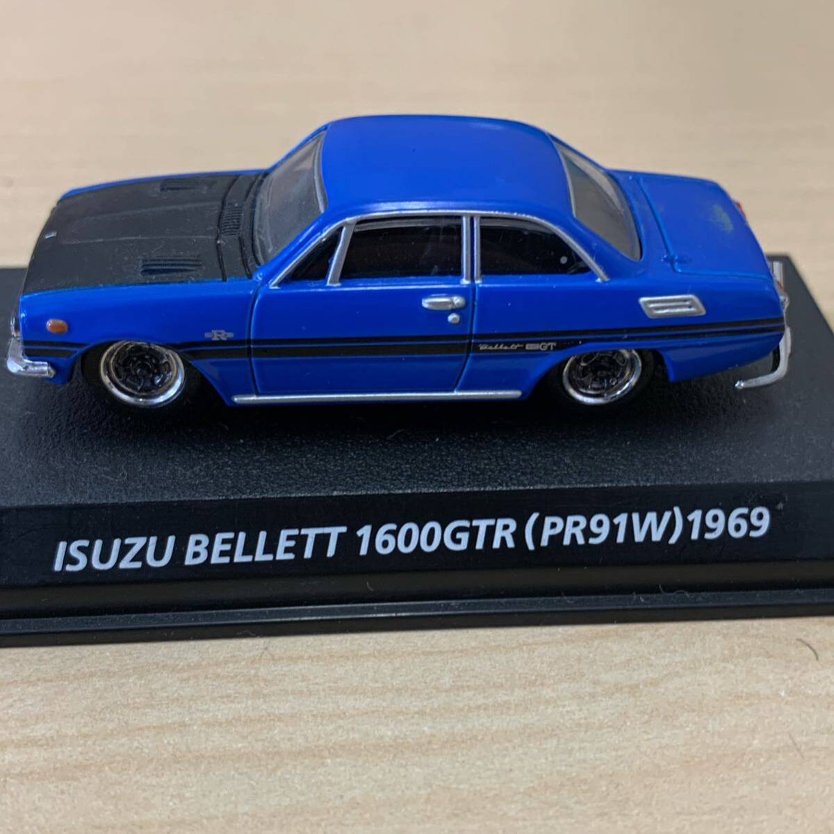 【TS0421 64】ISUZU BELLETT 1600GTR PR91W 1969 いすず ベレット ミニカー コレクション の画像2