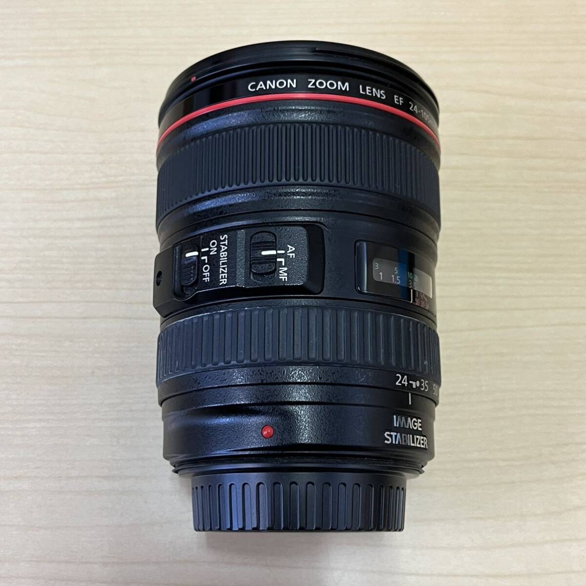 【TS0427】Canon キヤノン キャノン EF LENS 24-105mm Φ77mm MACRO 0.45m/1.5ft レンズ 動作未確認_画像3