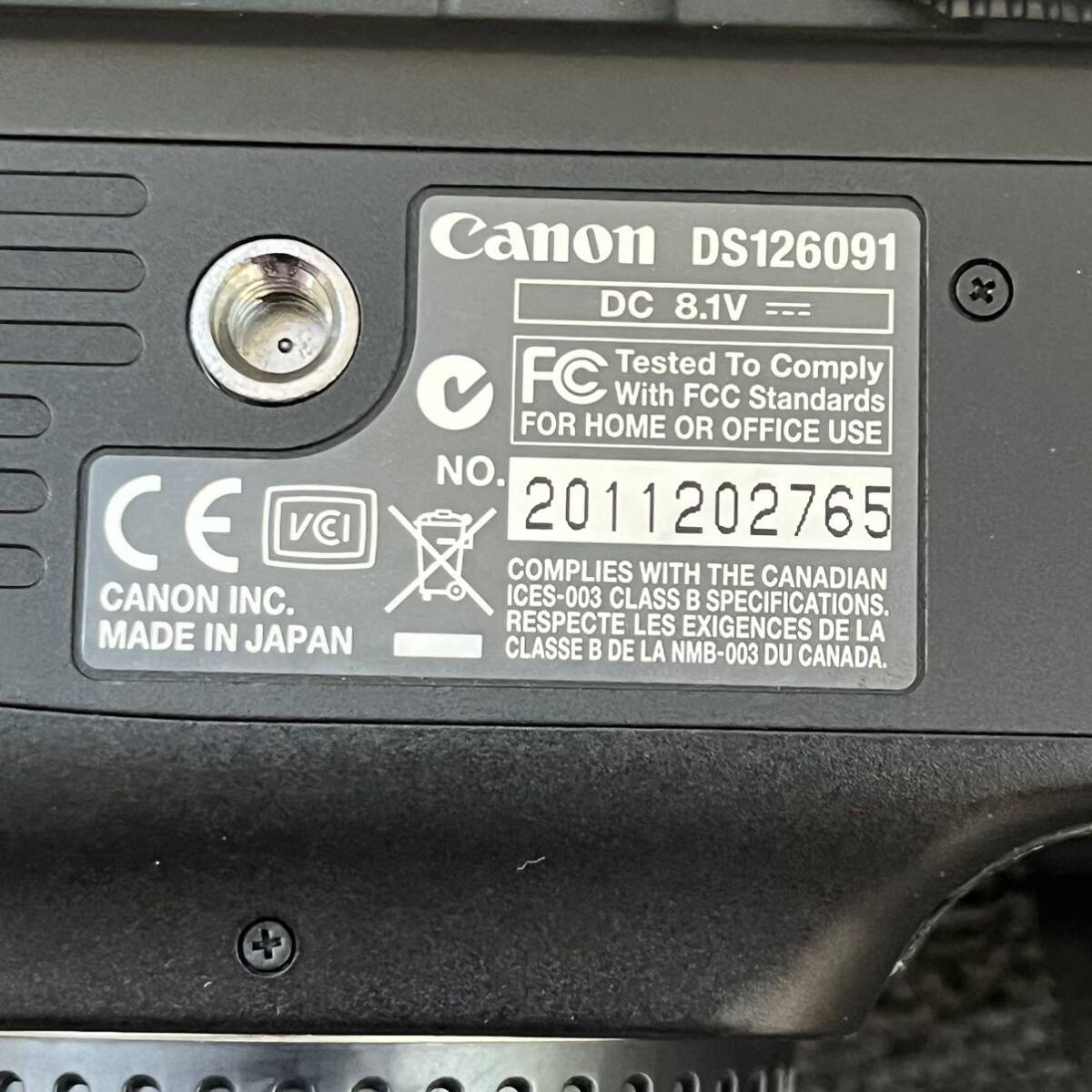 【TS0427】Canon キヤノン キャノン EOS 5D デジタル一眼レフカメラ ボディ 本体のみ 動作未確認の画像8