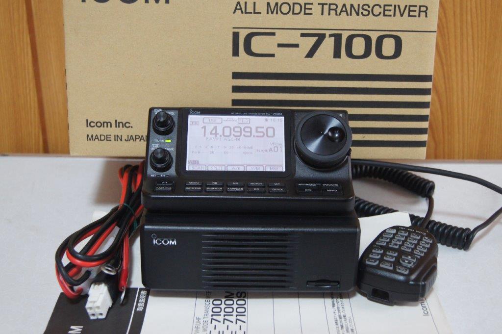 ICOM IC-7100（新スプリアス規定機種）D-STAR対応の画像1