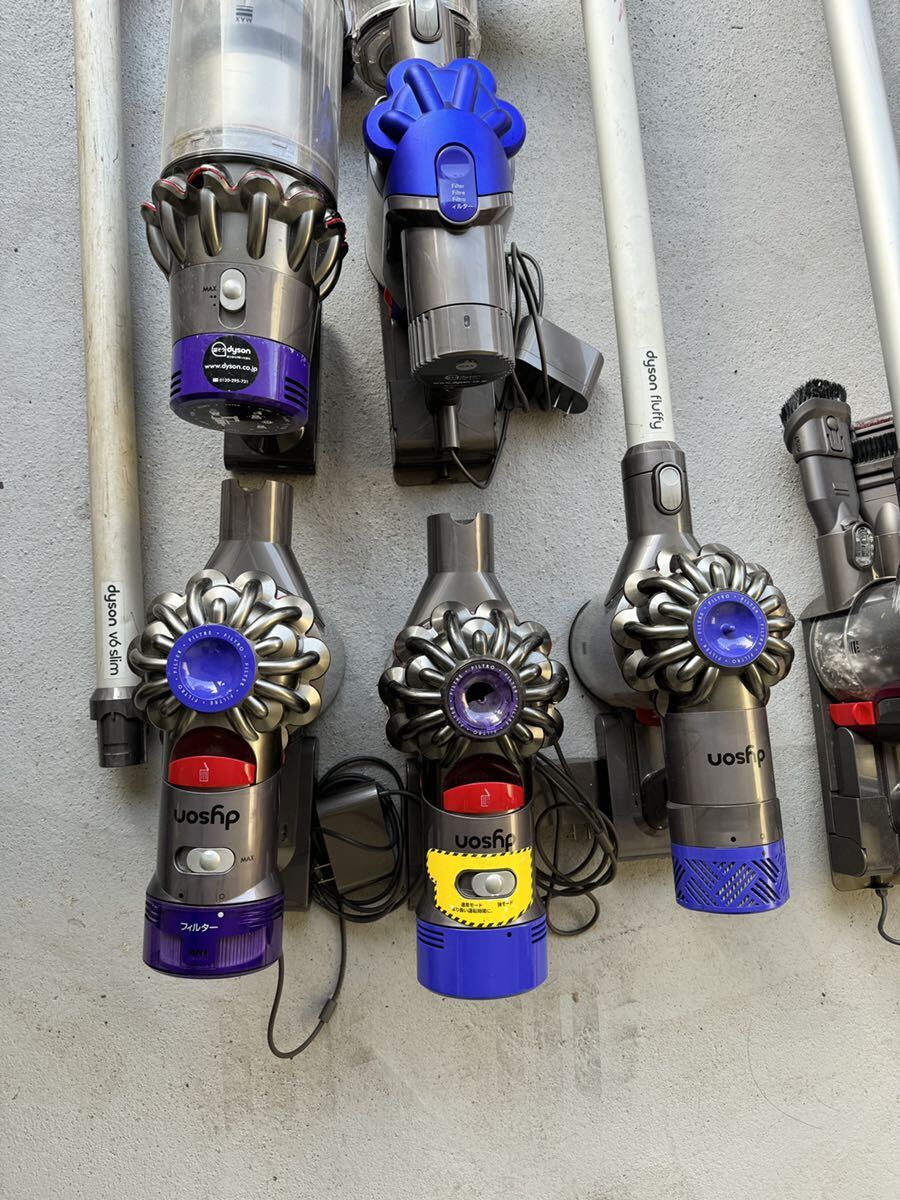 dyson Dyson cordless cleaner 8 pcs set parts accessory equipped junk treatment 