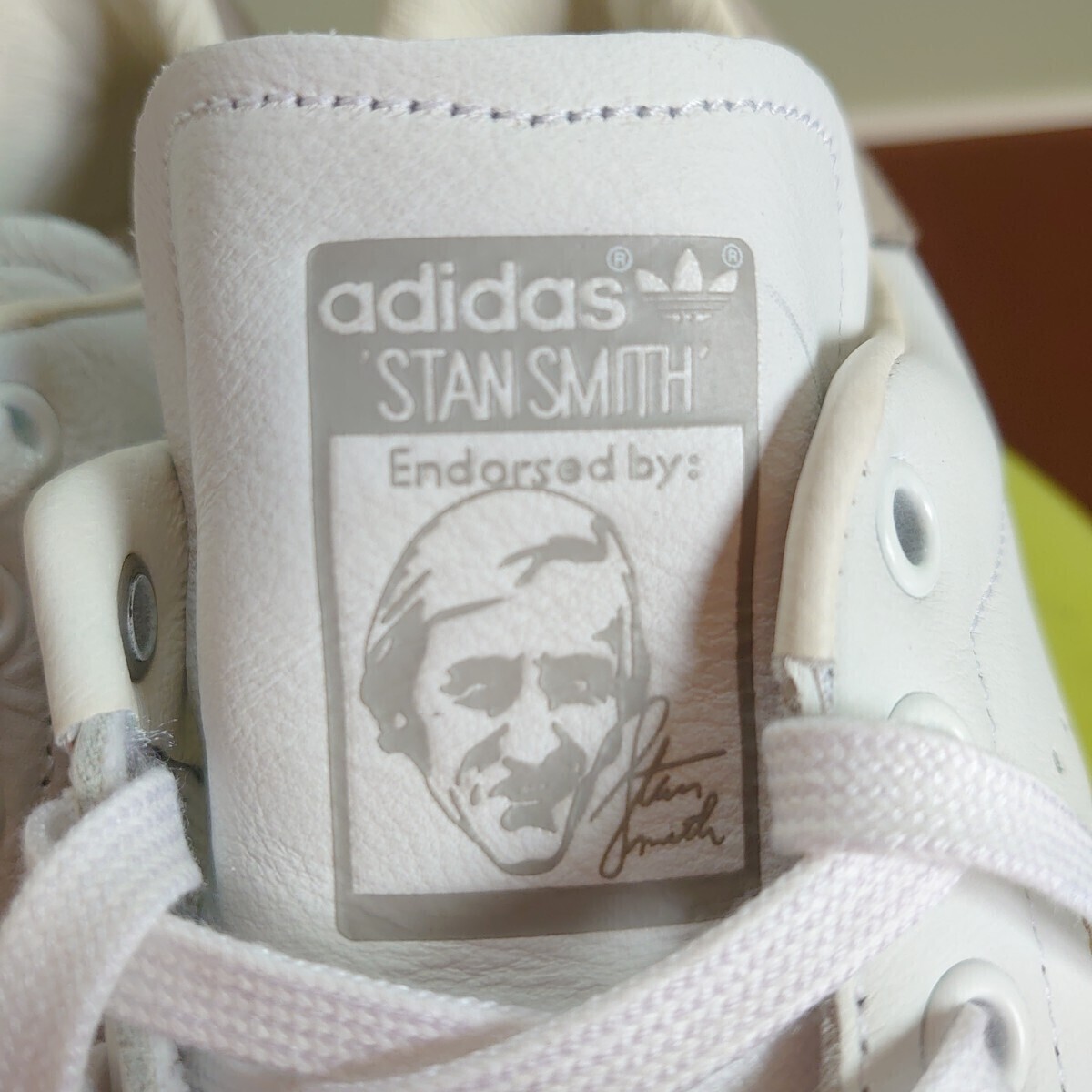 adidas Originals アディダス スタンスミス STAN SMITH ホワイト×グレー WHITE テニスシューズ_画像2