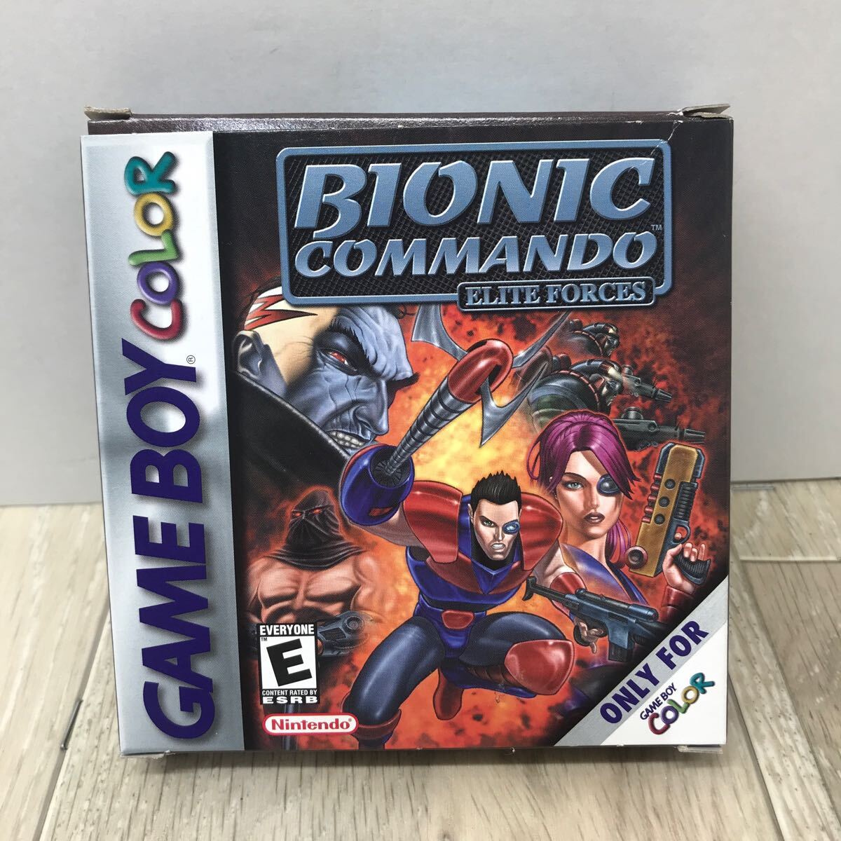 051 A ゲームボーイ カラー ソフト / バイオニック コマンドー 海外版 BIONIC COMMANDO ELITE FORCES Nintendo の画像5