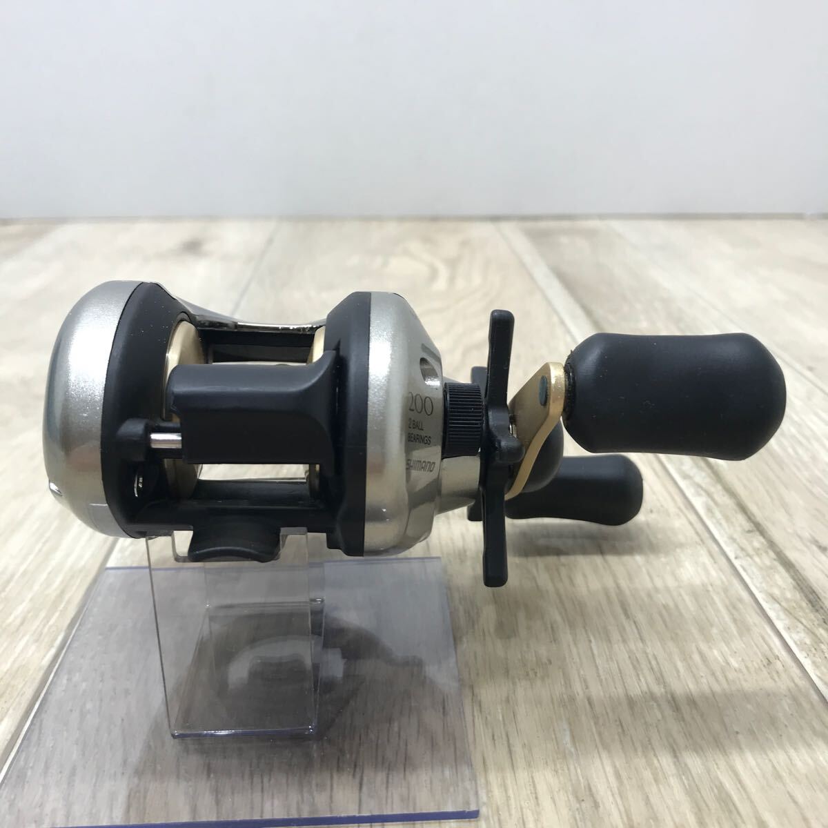 189 D 1円〜 釣り SHIMANO 04 バスワン XT 200 右 ベイト リール シマノ 中古_画像6