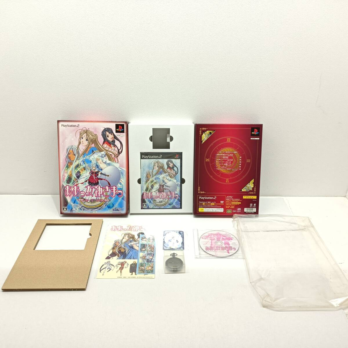 052 A）1円～☆ 中古 PS2ソフト ああっ女神さまっ ホーリーBOX(初回生産限定版) ソフト未開封の画像1