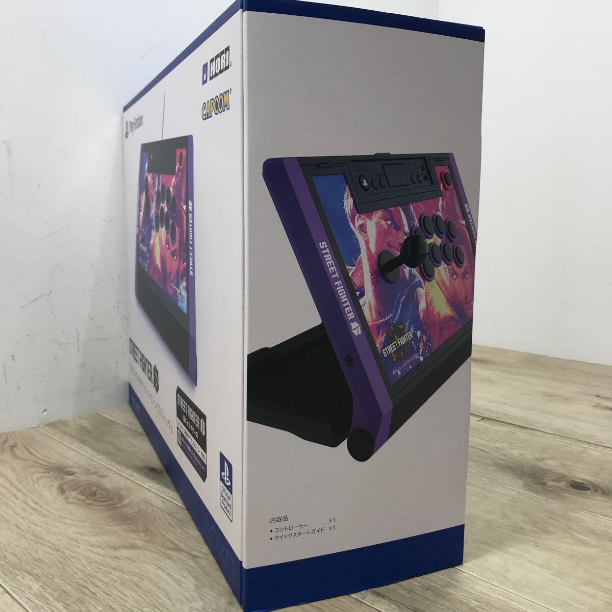 065 A / ストリートファイター 6 ファイティング スティック α / PS5 PS4 PC 用 / HORI CAPCOM 中古 動作確認済みの画像10