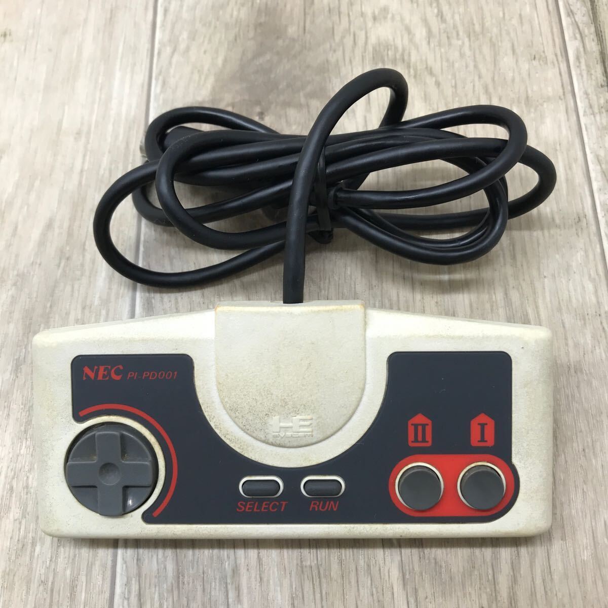 067 A / PCエンジン 本体 コントローラー レトロ ゲーム機 NEC PCE Engine 中古 ジャンクの画像2