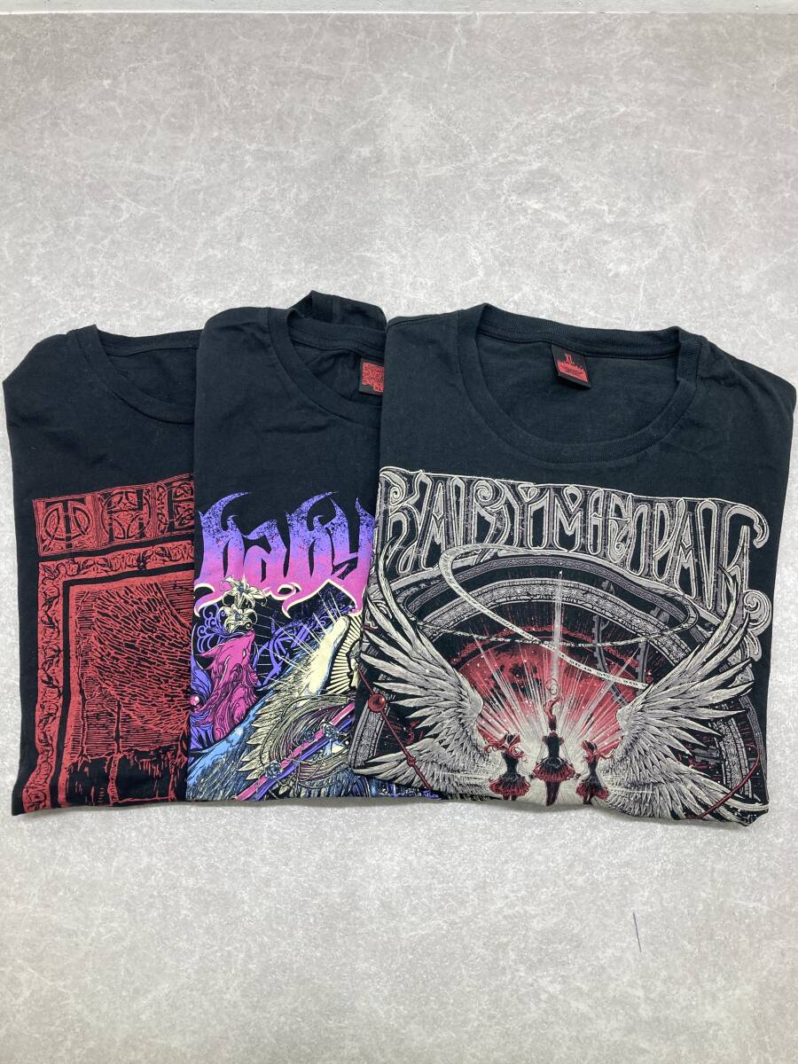 E★BABYMETAL ベビーメタル / Tシャツ3点セット / サイズ XL× 2・XXL×1 _画像1