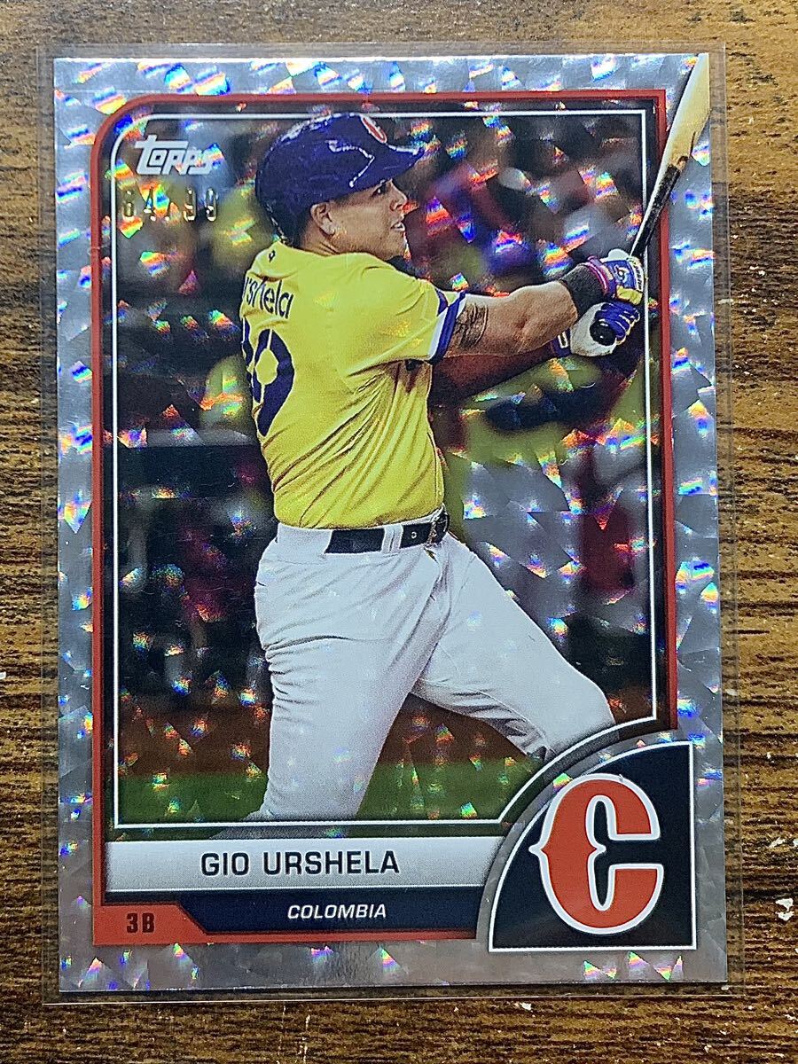 【100円スタート】Topps 2023 コロンビア代表 Gio Urshela ジオ ウルシェラ 99枚限定 WBCの画像1