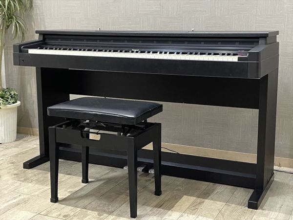 動作確認済 Rolando ローランド 電子ピアノ HP2700 88鍵 昇降式スツール付 幅140 高100cm タッチコントロール デジタルピアノ 楽器 音楽_画像8