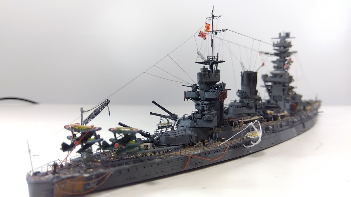 帝国海軍1/700完成品　戦艦「扶桑 」_画像8