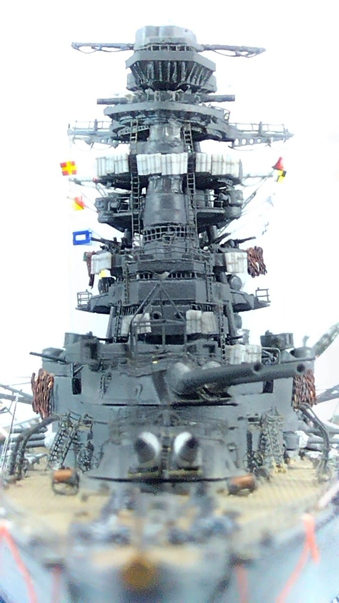 帝国海軍空母1/700完成品「長門」の画像9