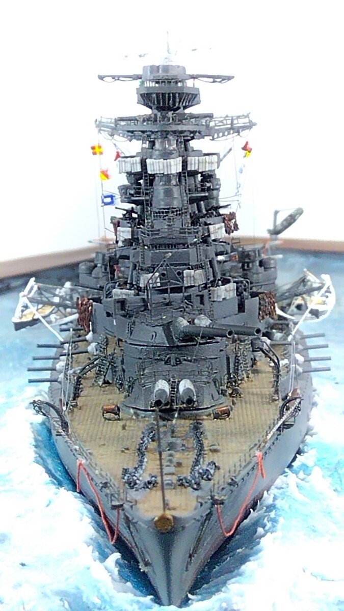 帝国海軍空母1/700完成品「長門」の画像3