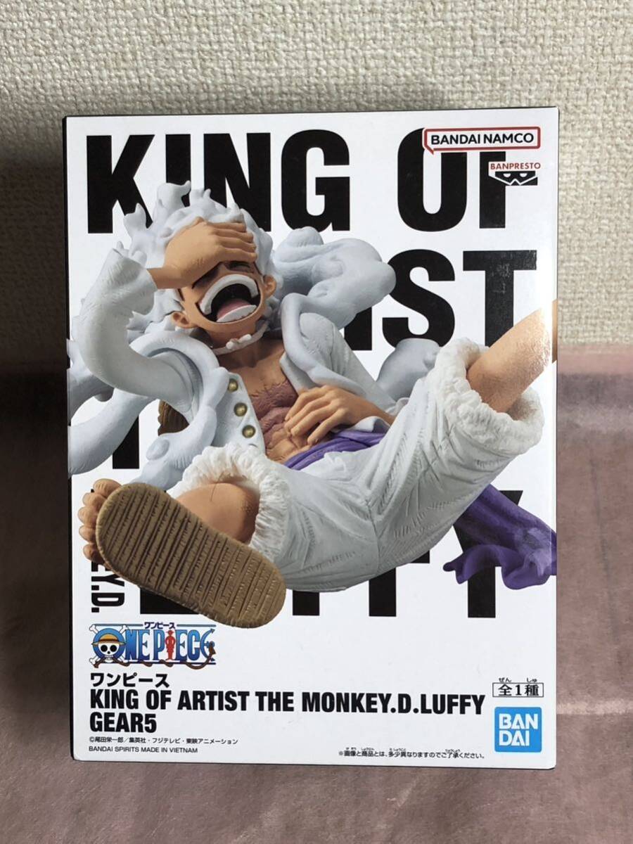 【新品未開封】ワンピース KING OF ARTIST GEAR 5 MONKEY D LUFFY ギア5 ルフィ ニカの画像1