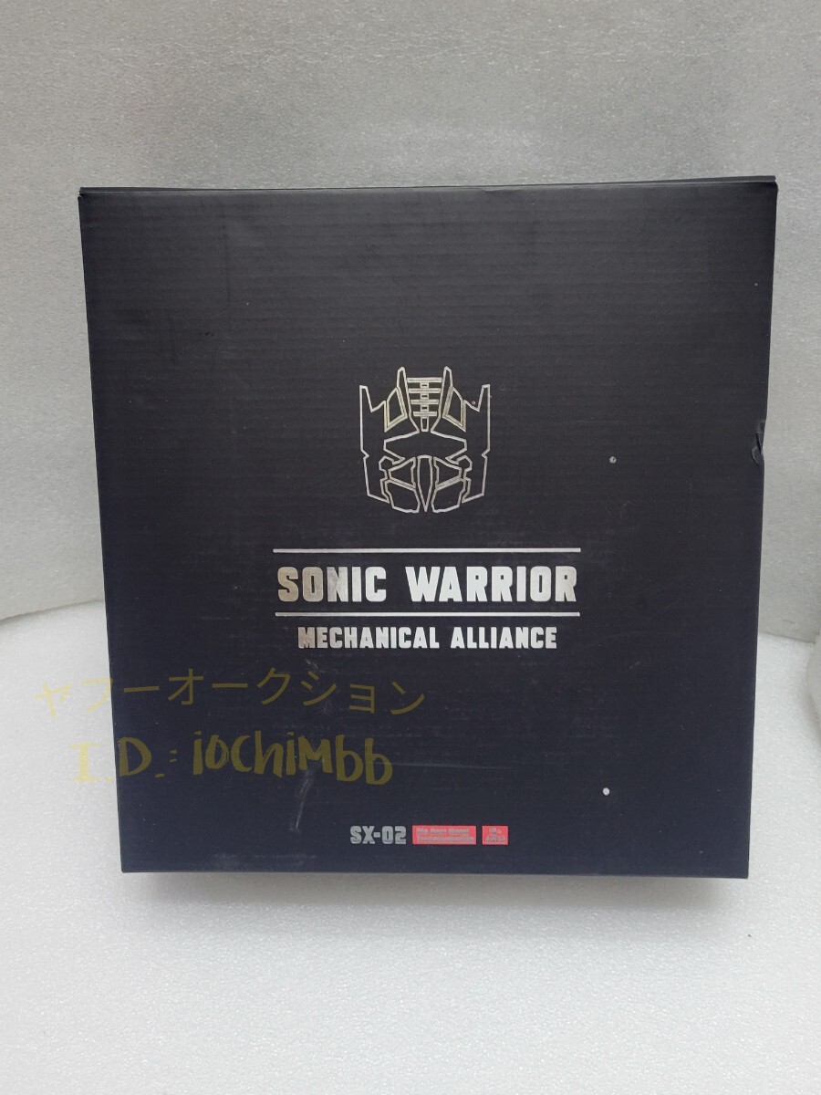 新品未開封 SX-02 SONIC WARRIOR ソニックウォーリア 非正規 トランスフォーマー バンブルビー ムービー版 サウンドウェーブ TRANSFORMERS _画像4